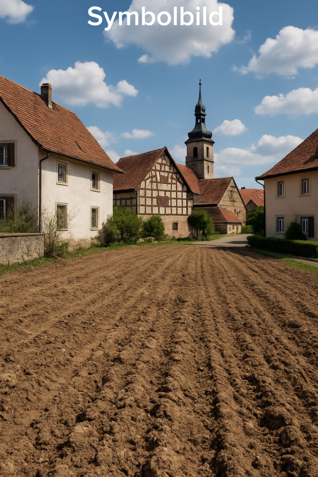 Leicht erhöhte Lage